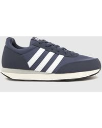 adidas - Run 60s 3.0 Trainers In Navy & White - Lyst