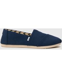 TOMS - Alp Cotton Flat Shoes - Lyst