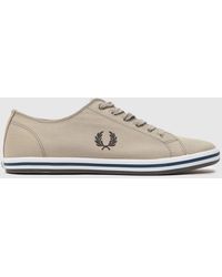 Fred Perry - Kingston Leather Trainers In - Lyst