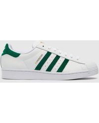 adidas Intense Green And Off White Suede Munchen Super Spezial Shoes for  Men - Save 12% | Lyst UK