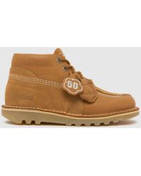 Kickers Classics - Kick Hi Stitch Boots - Lyst