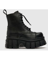 New Rock - Platform Boots In - Lyst