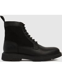 Schuh Connor Lace Up Boots - Black