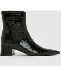 schuh - Bridgit Block Point Boots - Lyst