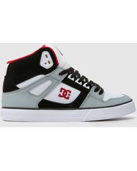 Dc - Pure High Top Wc Trainers - Lyst