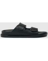 Schuh - Tulsa Buckle Footbed Sandals In - Lyst