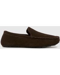 schuh - Sandro Suede Mocassin Slippers - Lyst