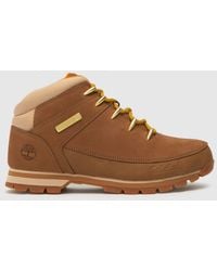 Timberland - Euro Sprint Mid Hiker Boots In - Lyst