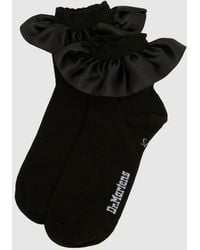 Dr. Martens - Dr Martens Satin Frill Socks - Lyst