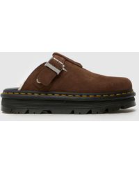 Dr. Martens - Zebzag Lined Mule Sandals - Lyst