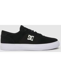 Dc - Teknic Trainers In Black & White - Lyst