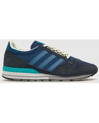 adidas Denim Jeans Trainers Navy in 