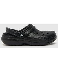 Crocs™ - Classic Glitter Lined Clogs - Lyst