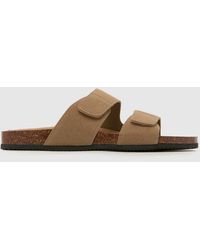schuh - Sabe Footbed Sandals - Lyst