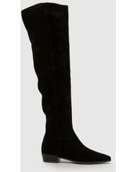 schuh - Daffy Suede Over The Knee Boots - Lyst
