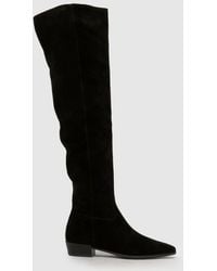 schuh - Daffy Suede Over The Knee Boots - Lyst