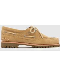 Timberland - Authentic Boat Flat Shoes - Lyst