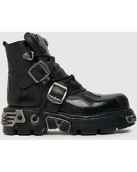 New Rock - Reactor Mid Boots In - Lyst