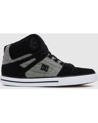 Dc - Pure High Top Wc Trainers - Lyst