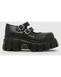 New Rock - Mary Jane Flat Shoes - Lyst