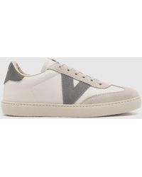 Victoria - Berlin Ciclista Trainers In White & Grey - Lyst