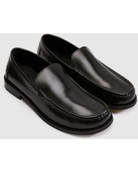 schuh - Randal Leather Loafer Shoes - Lyst
