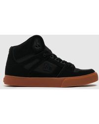 Dc - Pure High Top Wc Trainers In - Lyst