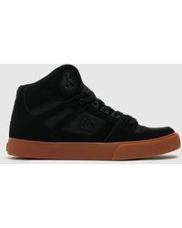 Dc - Pure High Top Wc Trainers - Lyst