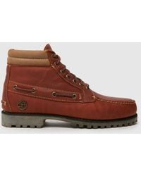 Timberland - Authentic 7 Eye Lug Boots - Lyst