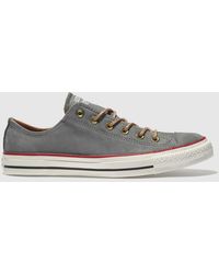 Converse All Star Earthy Buck Ox Trainers in Navy (Blue) for Men - Lyst