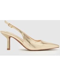 schuh - Selene Slingback Point Court High Heels - Lyst