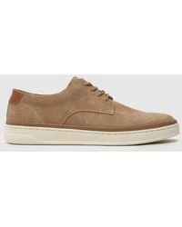 schuh - Wade Suede Lace Up Trainers - Lyst