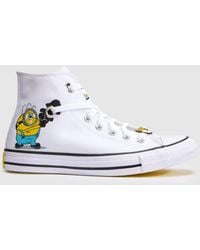 Converse - All Star Hi Minions Trainers - Lyst