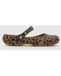 Crocs™ - Classic Animal Ballet Sandals - Lyst