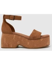 TOMS - Laila Wedge Sandals In - Lyst