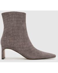 schuh - Bethal Set Back Heel Boots - Lyst