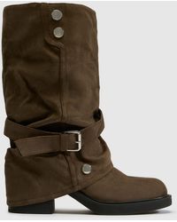 SIMMI - Echo Slouch Mid Boots - Lyst