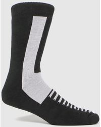 Dr. Martens - Black & White Double Doc Sock - Lyst