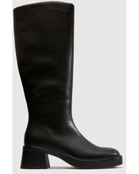 schuh - Darling Square Toe Knee Boots - Lyst