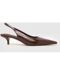 schuh - Shery Court Kitten High Heels - Lyst