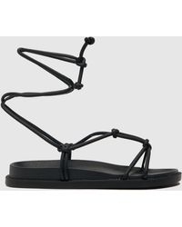 Schuh - Taz Ankle Tie Sandals In - Lyst