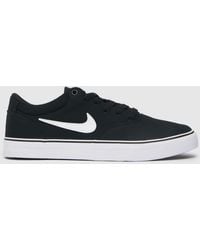 Nike - Chron 2 Trainers In Black & White - Lyst