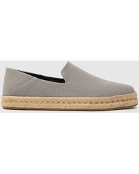 TOMS - Santiago Rope Loafer Shoes In - Lyst