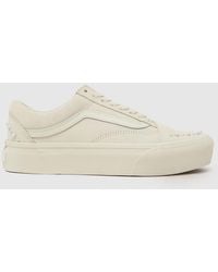 Vans - Old Skool Platform Trainers - Lyst