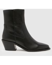 schuh - Briar Ladies Leather Western Boots - Lyst
