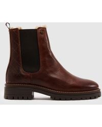 Barbour - Evie Faux Fur Chelsea Boots - Lyst