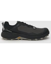 Berghaus - Revolute Active Trainers In Black & Grey - Lyst
