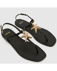 schuh - Tove Shell Sandals - Lyst