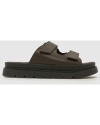 schuh - Trina Chunky Leather Sandals - Lyst