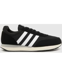adidas - Run 60s 3.0 Trainers In Black & White - Lyst